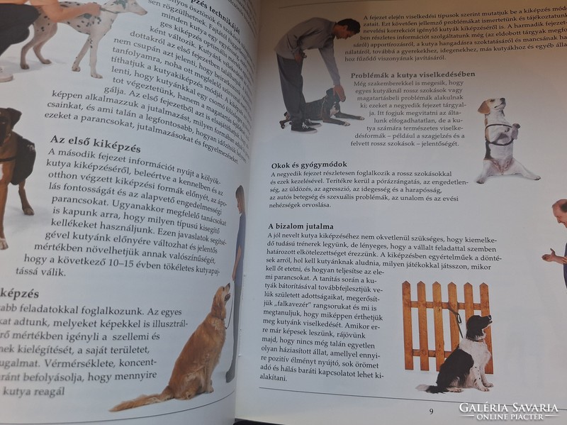 A kutyakiképzés nagy kézikönyve.  6500.-Ft