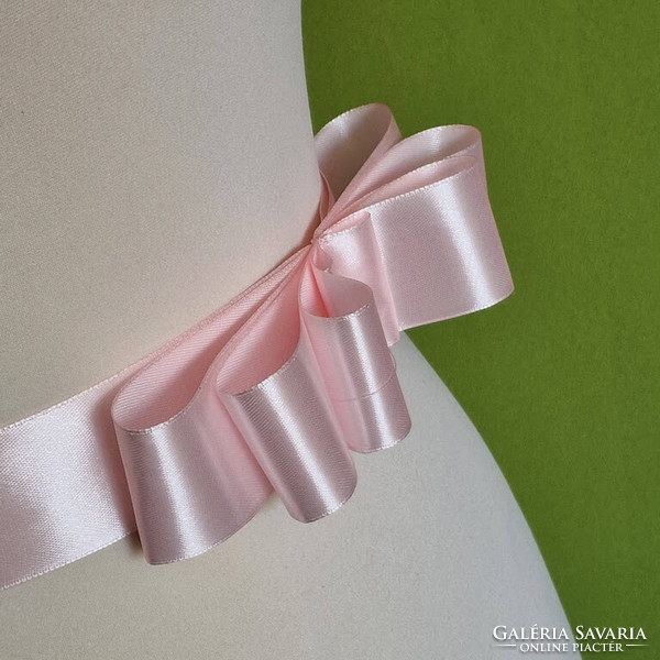 Wedding belt36 - bridal belt made of satin ribbon - in several colors