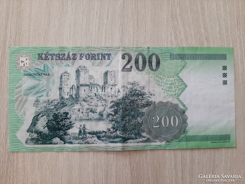 200 forint bankjegy FC sorozat 2003