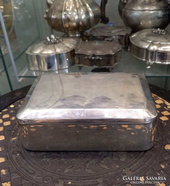 Antique silver box