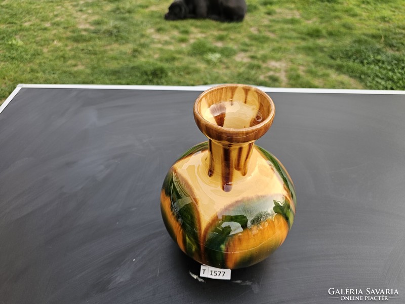 T1577 ceramic vase 21 cm