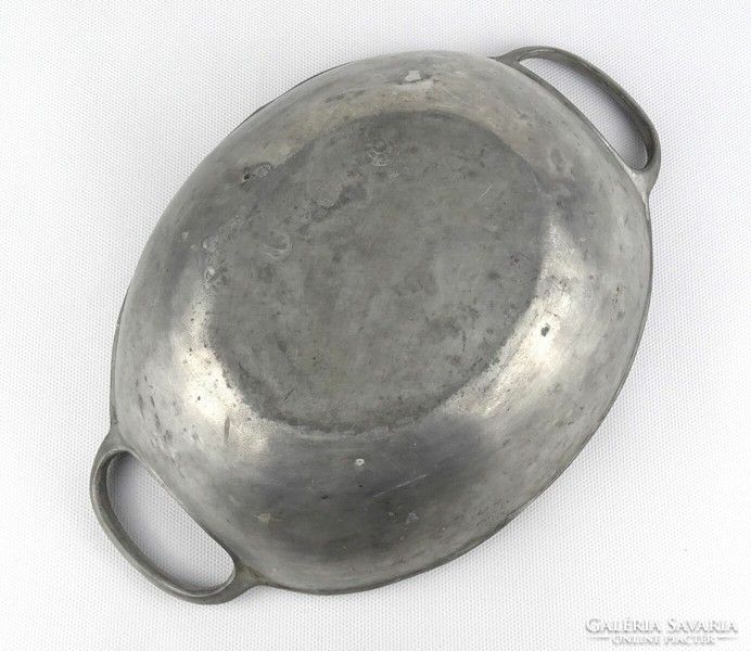 1Q951 antique marked pewter bowl with the date 1774
