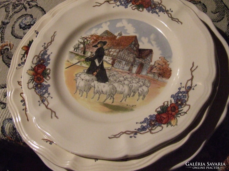 Tableware from Sarreguemines-Obernay