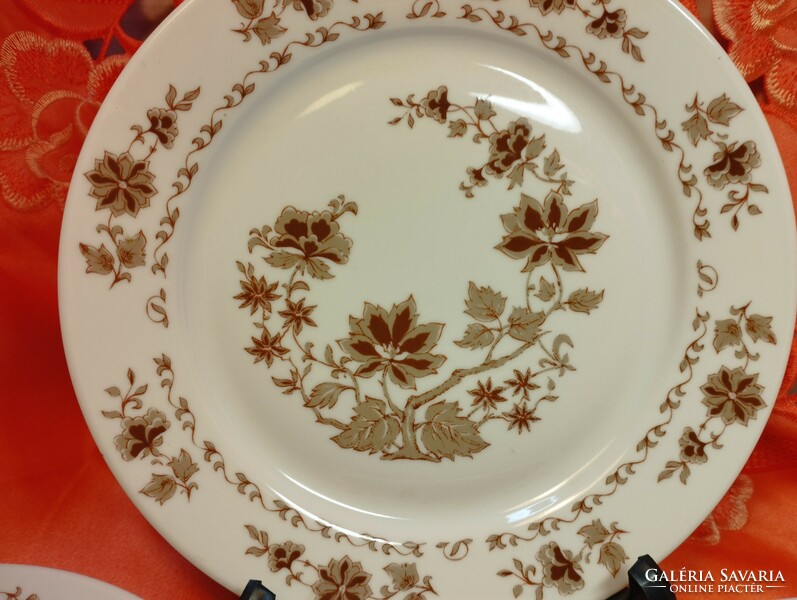 Porcelain plate with Alföldi inda pattern, 5 pcs.