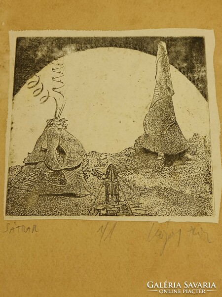 Unknown graphic etching