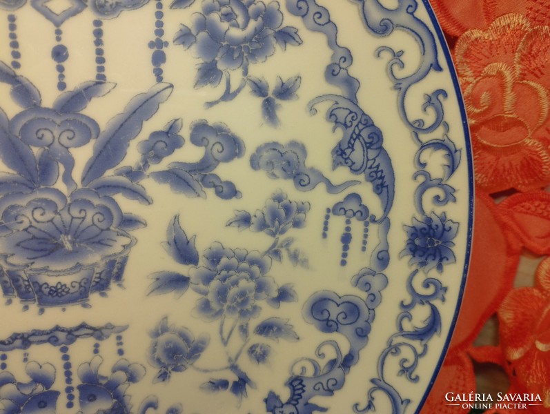 Antique Chinese porcelain large flat plate