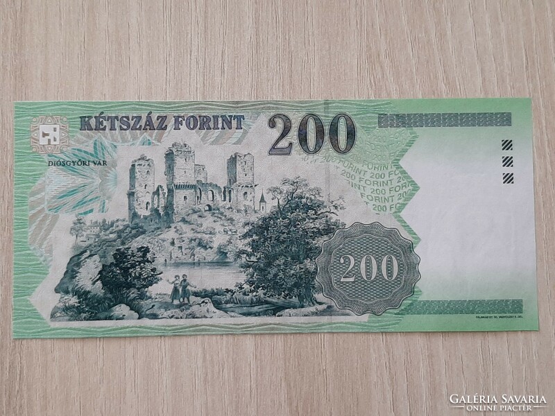200 forint bankjegy FB sorozat 2004 UNC ropogós bankjegy