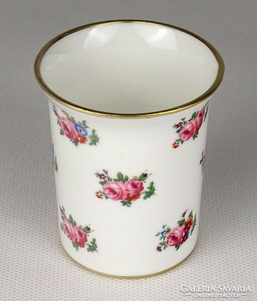 1Q947 beautiful English earthenware vase 6.5 Cm