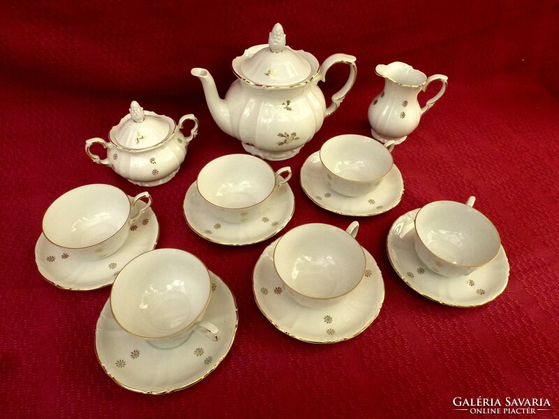 German porcelain tea set.