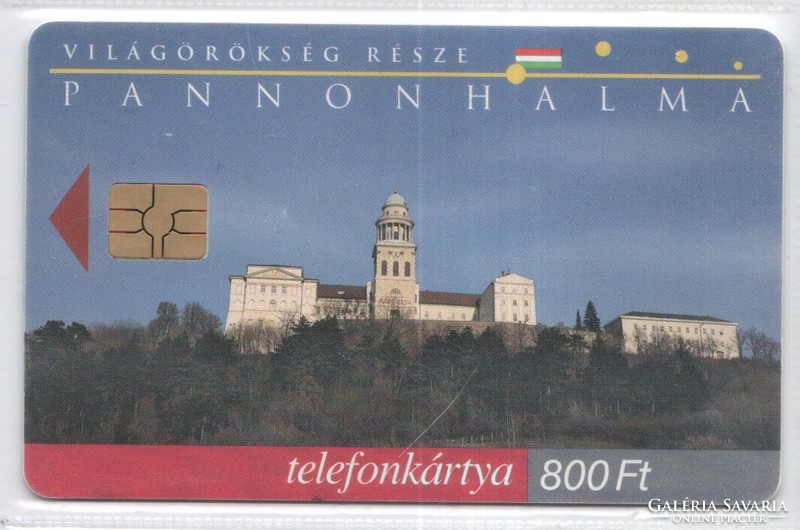 Hungarian phone card 1181 1999 pannonhalma gem 7 300,000 units