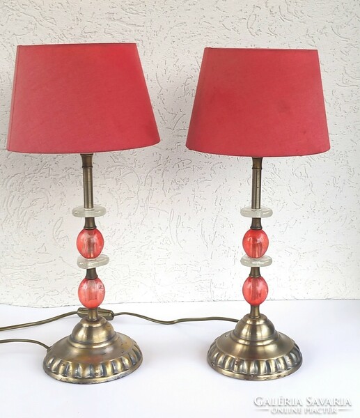 Vintage Murano lamp art deco design negotiable in pairs
