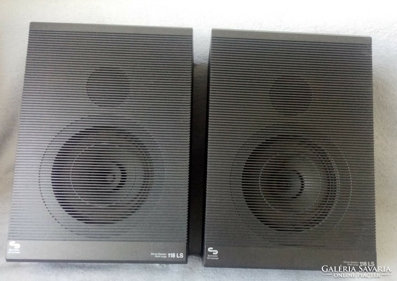 Retro. Schneider 118.1 Ls stereo speaker pair (4ohm) for sale