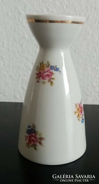 Retro. Drasche flower pattern porcelain vase for sale