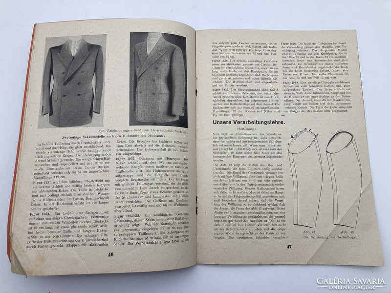 The report of fashions német divatkiadvány, birodalmi egyenruhával 1938-ból