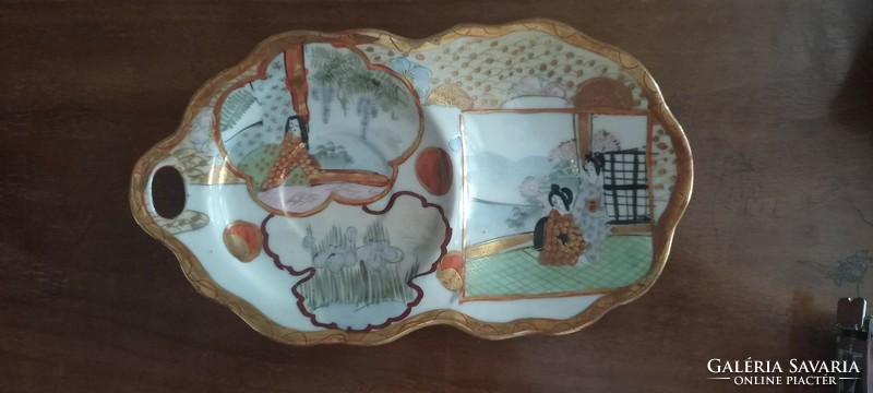 Chinese porcelain special cup bottom + biscuit bowl in one