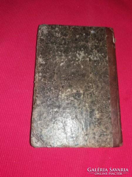 1822.Antique Czech-Slovak language Christian prayer book, rare according to the pictures