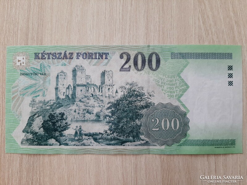 200 forint bankjegy FC sorozat 2005 UNC  ropogós bankjegy