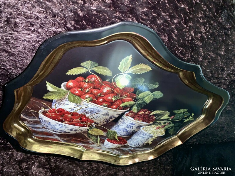 !!!Exclusive collector's item!!! Keller charles large metal tray