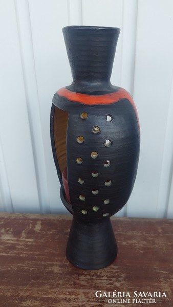 Pázmándy retro ceramic candle holder