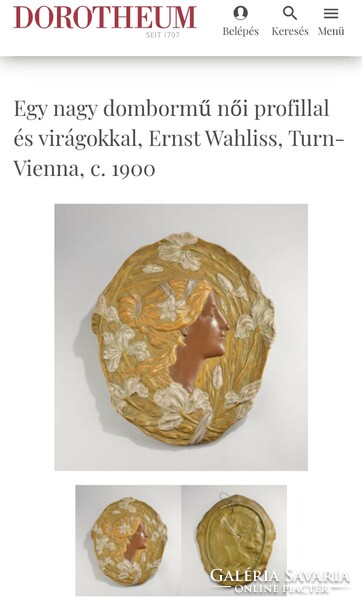 Antique secessionist bronze wall lamp, ernst wahliss turn wien design, mucha character, table center video!