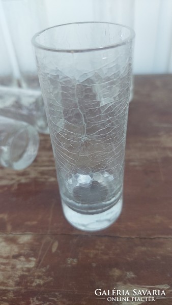 Karcagi fátyolüveg poharak