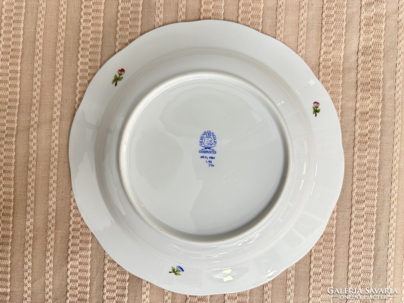 Herendi Viktória mintás mely tányér. 503/VBO