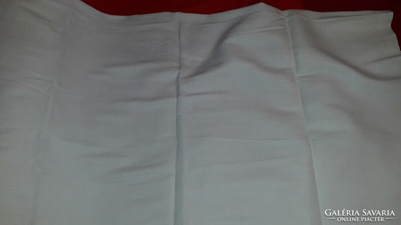 Antique snow-white thick woven sheet / material 122 x 92 cm in excellent condition according to the pictures 2.