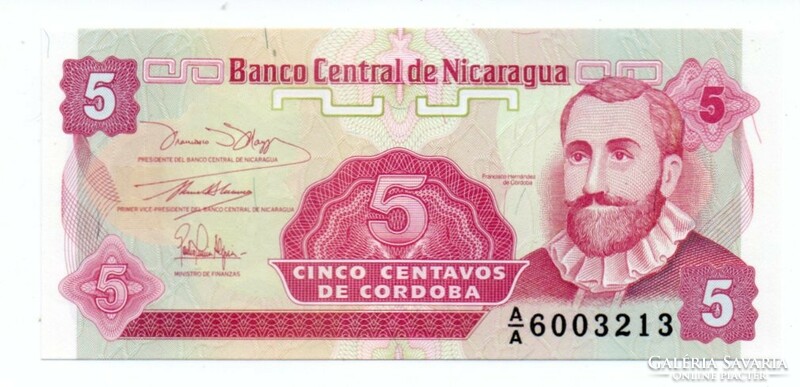 5     Centavo           Nicaragua