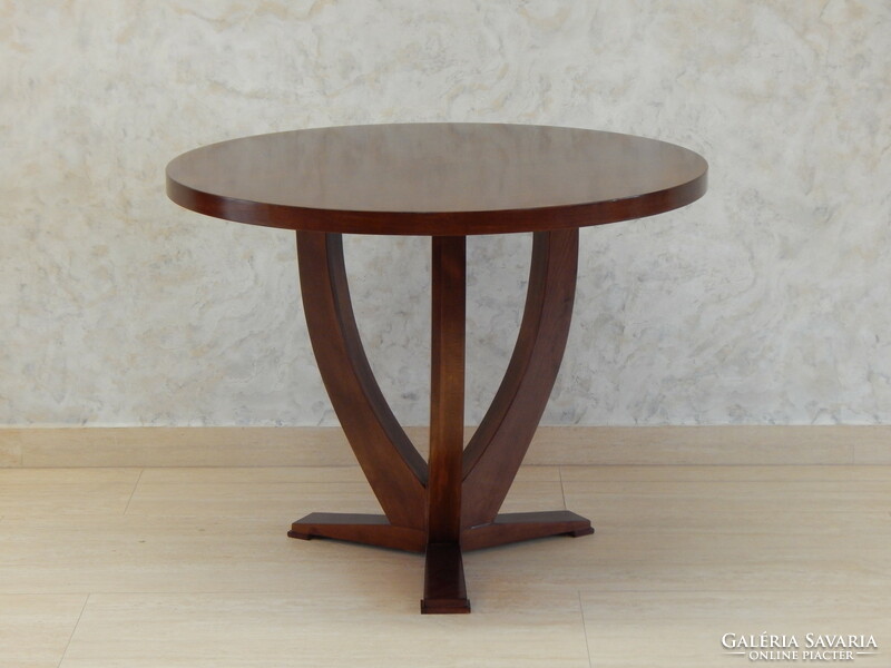 Art deco small dining table, 4 people [c-24]