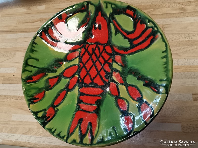 Crab ceramic plate