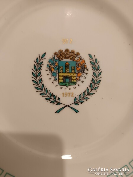Raven House plate with hotel inscription