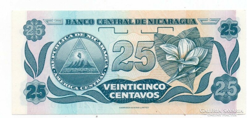 25 Nicaraguan centavos