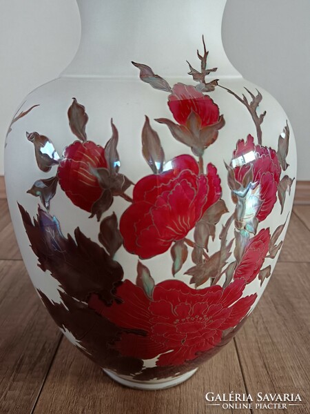 Old zsolnay eosin vase