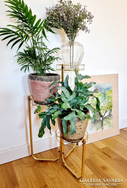 Vintage 3-story planter, flower stand