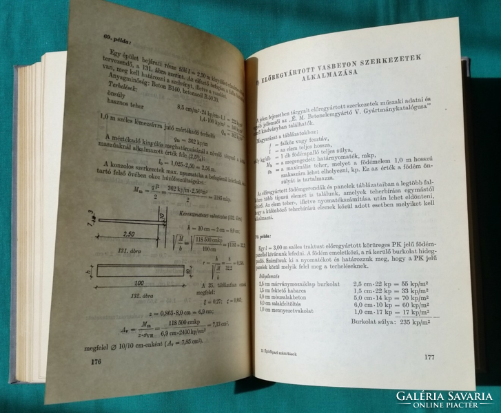 Jenő Gáspár kasza: construction calculations > mathematics > construction > technical textbook