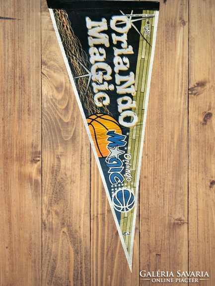 Orlando Magic WinCraft (eredeti) NBA Vintage USA filc kosaras zászló hologramos 90's gyűjtői darab