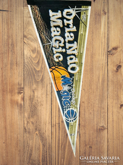 Orlando magic wincraft (original) nba vintage usa felt basketball flag hologram 90's collector's item