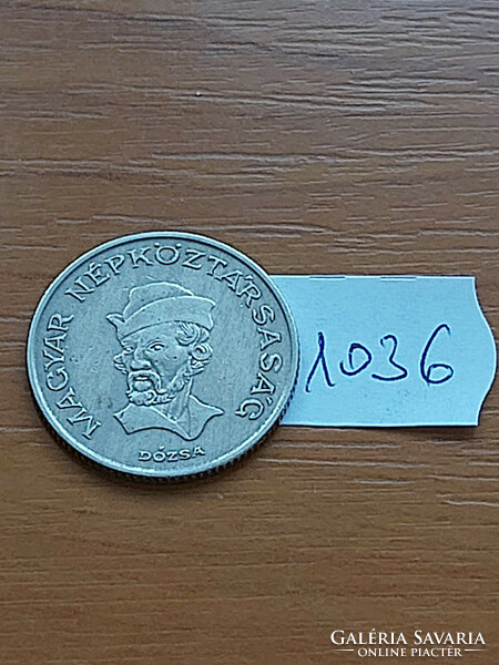 MAGYAR NÉPKÖZTÁRSASÁG 20 FORINT 1984  Réz-nikkel  1036