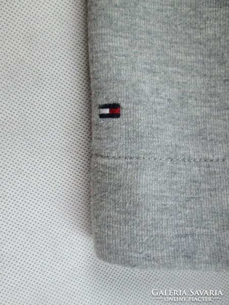 Original tommy hilfiger (s / m) 3/4 sleeve women's thicker fabric crop top