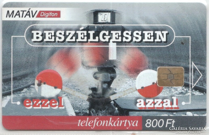 Hungarian phone card 1192 1999 digifon ods 4 100,000 units