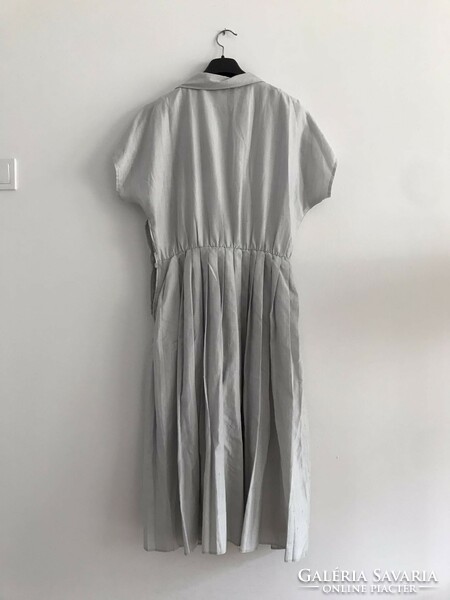 Ezüst/szürke színű 40-es hosszú ruha