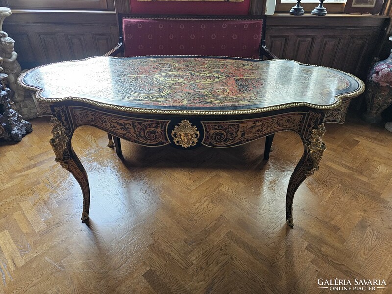 Boulle style table