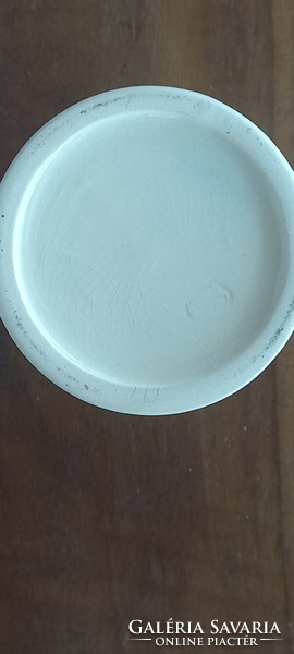 German porcelain jug with gemündt antique skyline