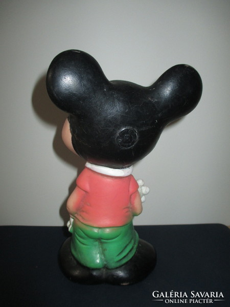 Retro Mickey egér gumi figura