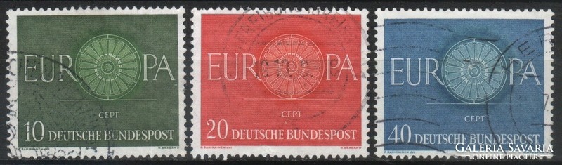 Bundes 3641 Mi 337-339       1,80 Euró