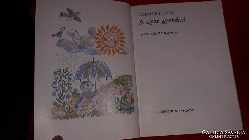 1986.Kormos István - A nyár gyerekei könyv a képek szerint MÓRA