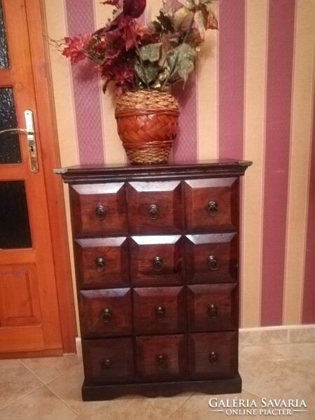 Mediterranean style wardrobe/chest, 81 x 25 x 60 cm