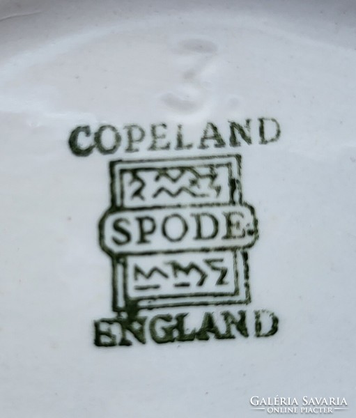 Angol Copeland Spode porcelán tálka kínáló asztalközép tároló