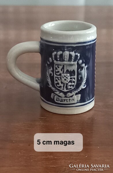 Mini mug with germany deutschland bayern emblem