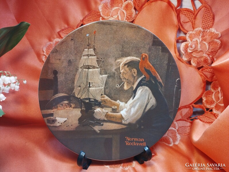 Knowles, American porcelain decorative plate, limited edition
